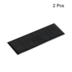 Mini Solar Cell Panel 5.5V 150mA 0.825W 140mm x 45mm 2pcs