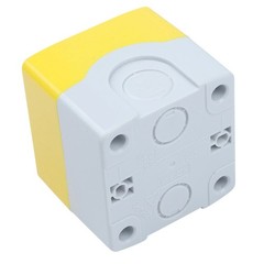Industrial Push Button Control Box IP65 Waterproof ABS+PC Material Yellow