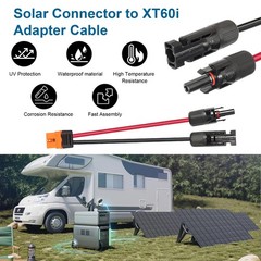 Solar to XT60i Cable – 100FT Solar Panel Adapter Connector XT60i-F Extension …