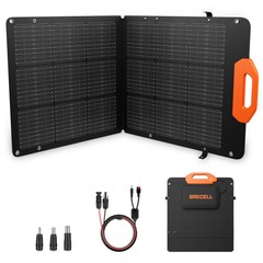 Used GRECELL 100W Foldable Solar Panel For RV Camping Power Station
