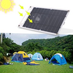 7.8W Portable Ultra Thin Monocrystalline Silicon Solar Panel Charger USB DWXM