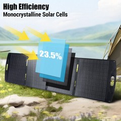 100W 200W 400W Foldable Solar Panel Solar Charger for RV Power Station Generator