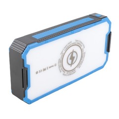 36800mAh Portable External Solar Power Bank Dual 4USB Battery Charger for Phone