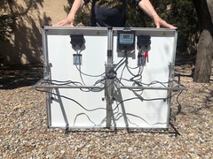 solar panel, Zamp, 140 Watt, folding, good condition