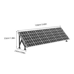Mini Solar Model Small Panel Module Diorama Renewable Energy Accessory