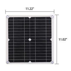 25W Solar Panel Kit 100A 12V battery Charger Controller Caravan Boat Outdoor RV