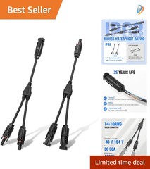Durable Waterproof Solar Connector Kit for M/FF and F/MM Panels – Plug & Play