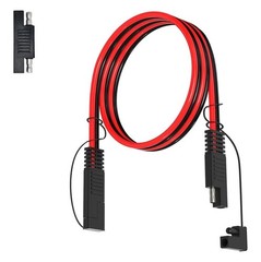 SAE Extension Cable 12AWG 3FT for Battery, Solar Panel, Automotive Use