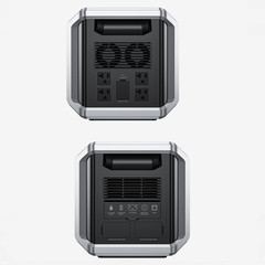 Dabbsson 3600W 2048Wh Power Station w/ Parallel Connector + Folding Solar Panel