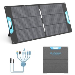 110W 220W 400W Solar Panel for Off Grid Camping Gear Solar Generator Home Backup