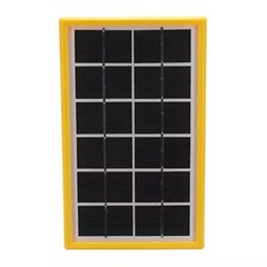Solar Power Panel Generator Kit Home System USB 5V Charger 3 LED Bulbs Light