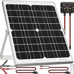 Durable 20W Solar Panel System with Smart Controller – Waterproof & Adjustable