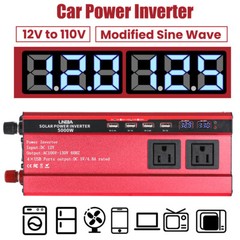 200W Foldable Mono Solar Panel & Charge Controller+Power Inverter for RV Camper