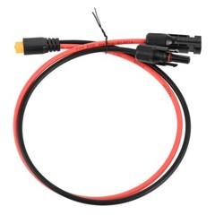 Solar Plug to XT60 Adapter with Pure Copper Wire 12AWG Cable for Solar Panels