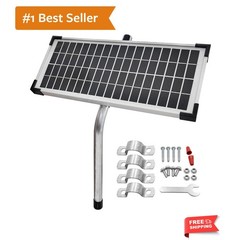 Solar Panel Kit FM123 Compatible with Mighty Mule Automatic Gate Openers | Co…