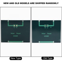 1.5W Solar Panel Waterproof Charging Device For DIY Projects Easy To Use