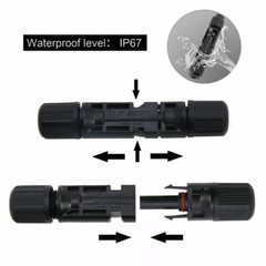 10 Pairs NEW Male + Female Fits MC4 Connector Wire – Solar Panel 30A Waterproof
