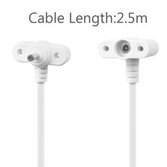 2.5m/8.2ft DC Extension Cable Compatible with Cam Battery Solar Panel C7K0