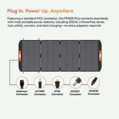 Blackview OSCAL PowerMax 1800W Portable Power Station 1024Wh + 400W Solar Panel