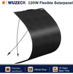 120W Watt Solar Panel Mono Flexible 12V Volt for Off Grid RV Boat Battery Charge