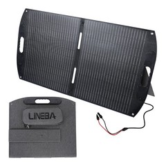 23.5% High Efficiency 100W Foldable Off Grid Solar Panel Kit For RV Camping Home