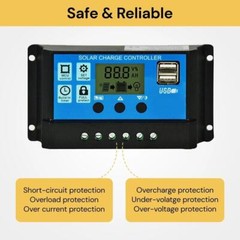 Monoctrystalline Module Battery Charger 300W Solar Kit Rv Marine Boat Off Grid