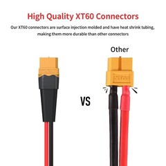 12AWG 6FT XT60 Extension Cable 2 6 10 20 35 50 75 100FT XT60 Female to Male C…