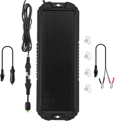 Solar Panel Car Battery Trickle Charger & Maintainer 5W 12V Solar