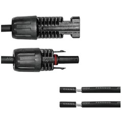 10ft Solar Adaptor Cables, Female Male Connector