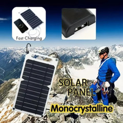 35W Sunpower Portable Solar Panel 5V Solar Plate Withusb Safe Stabilize Charger