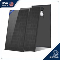 AeternaSol 400W(200W*2) 18V N-Type Mono18BB Solar Panel Roof RV Boat Off-Grid