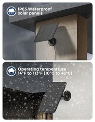 Solar Panel for Blink Camera, Blink Solar Panel for B Link Outdoor 2K