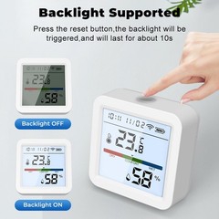 For Tuya For Zigbee Temperature Humidity Sensor for Indoor Climate Control