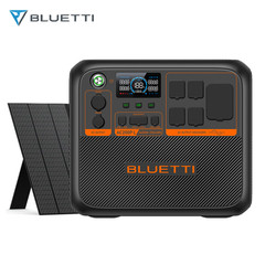 BLUETTI AC200PL 2304Wh Power Station Generator+350W Solar Panel for RV Off-Grid