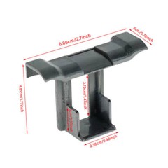 10/30/60X Solar Panel Photovoltaic Guide Water Drain Water Diversion Clips