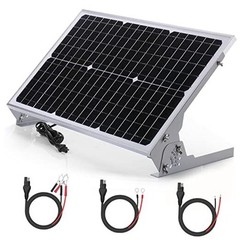 12V Waterproof Solar Battery Trickle Charger & Maintainer – 30 BC-30W Mono