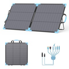 E-POWO 400W 220W 110W Bifacial Solar Panel for Power Stations Solar Generator RV