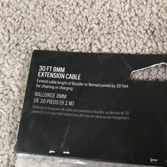 30′ Goal Zero 8.0mm Input Extension Cable for Boulder & Nomad Panels