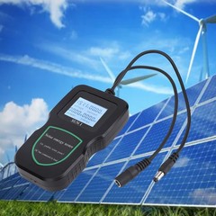 MPPT 100W Solar Panel Power Tester Multimeter Backlight LCD Display Portable SET