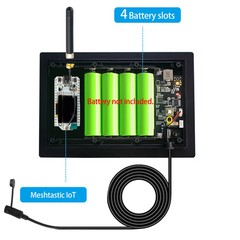 4W Solar LoRa Node Install Battery Heltec LoRa32 V3 868 915Mhz Outdoor IP66 Wate