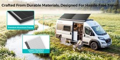 ECOBOSS 100W 200W 600W 1200W Bifacial Solar Panels N-Type 16BB Mono 25% Off-Grid