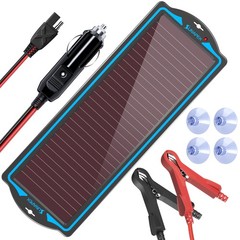 12V Solar Battery Charge: Waterproof Portable Solar Panel Kit – Battery Maint…