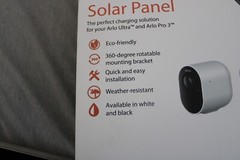 Wasserstein Solar Panel, 13ft Cable for Arlo Pro 3 and Arlo Ultra, 2-Pack, Black