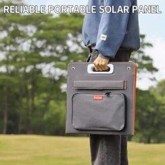 Foldable Solar Panel 60W for Power Station, Portable Solar Panel with Kickstands