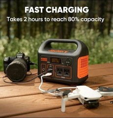 Jackery Explorer 300 Portable Power Station – 293Wh, 300W, Solar Generator Ready