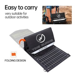 5V 18V DC 28W/ 21W Portable Foldable Solar Panel Dual USB Phone Charger