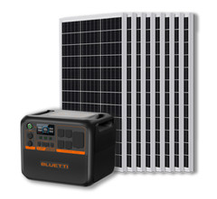 BLUETTI AC200PL 2400W Portable Power Station Generator with 8x 100W Solar Panel