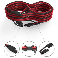 25feet Sae To Sae Extension Cable Quick Disconnect Connector 16awgfor Automotive