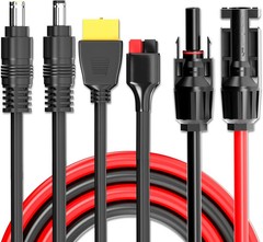 4-in-1 Solar Charge Cable Solar Connector to XT60 Adapter Connector（3.2ft）