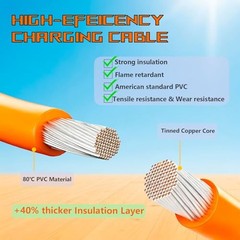 Solar Panel Connector to DC 8 mm Adapter Charging Cable SOLAR-DC8MM-ORAN